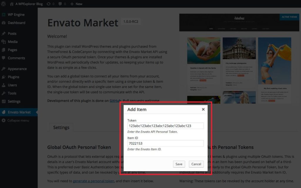 테마 및 플러그인 업데이트 플러그인 - Envato Market(대행사 작업 포함) 13 envatomarket 13