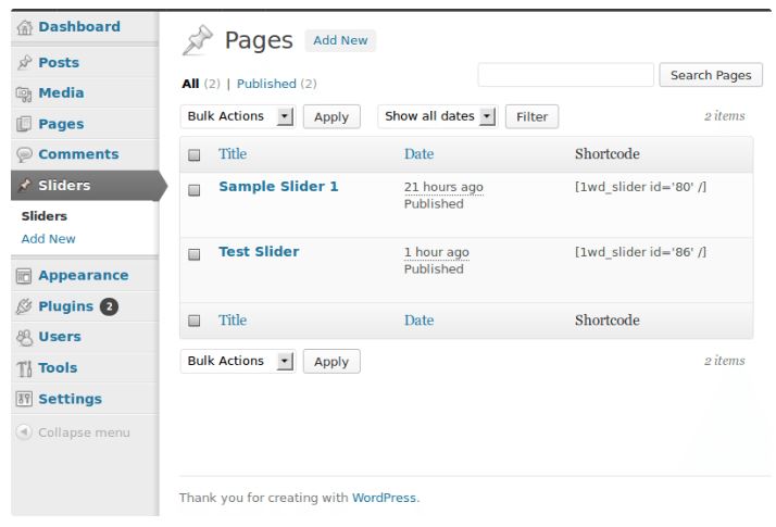 디자이너를 위한 워드프레스 플러그인 개발 과정 - 4. 슬라이더 통합하기 8 이미지업로드3