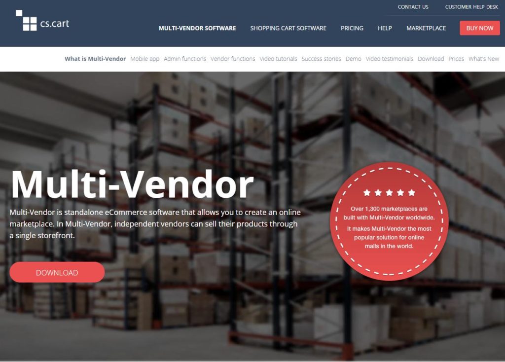 멀티벤더마켓플레이스 cscart