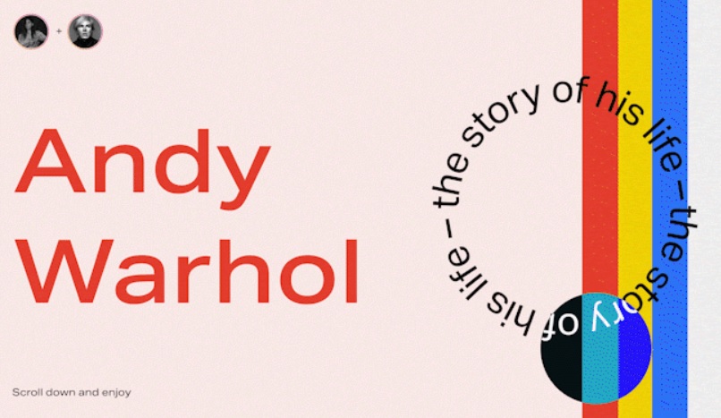 2021년 영감을 주는 최고의 홈페이지 디자인 Top 6 4 4번