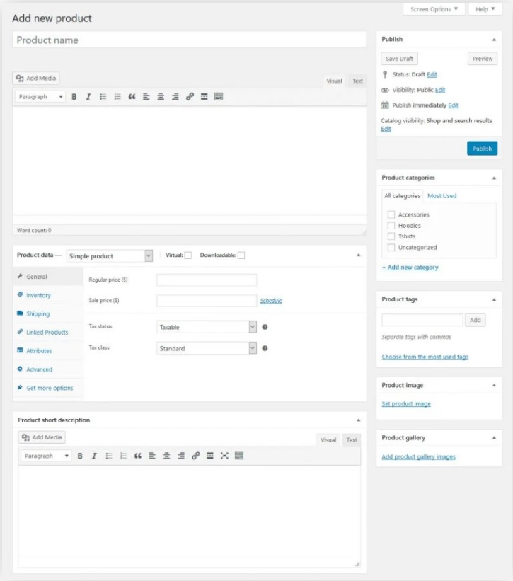 WooCommerce로 제품 추가하고 관리하는 방법 1 1